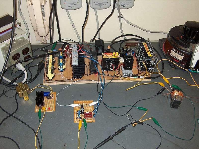 Breadboard Setup with completed Modules