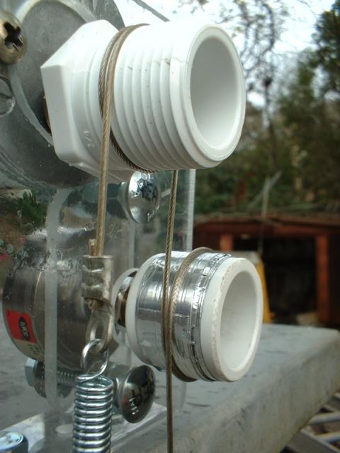 Drum winding and spring.