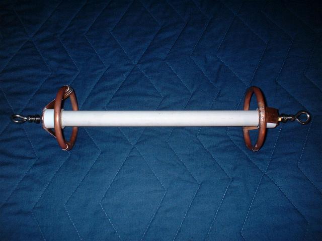 Completed insulator with Corona Rings