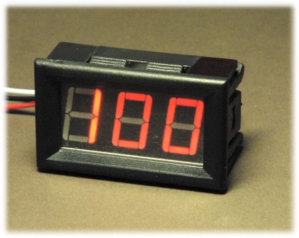 Square Wave Balance Meter M1D Red display