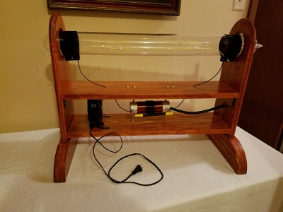 Plasma tube stand.