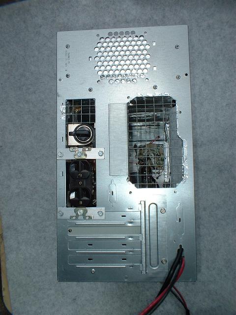 Rear View of the Transmitter