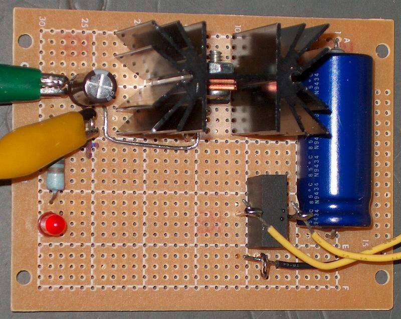 +17 Volt Power Supply Board