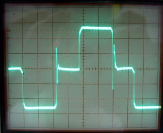 Collector voltage at half power